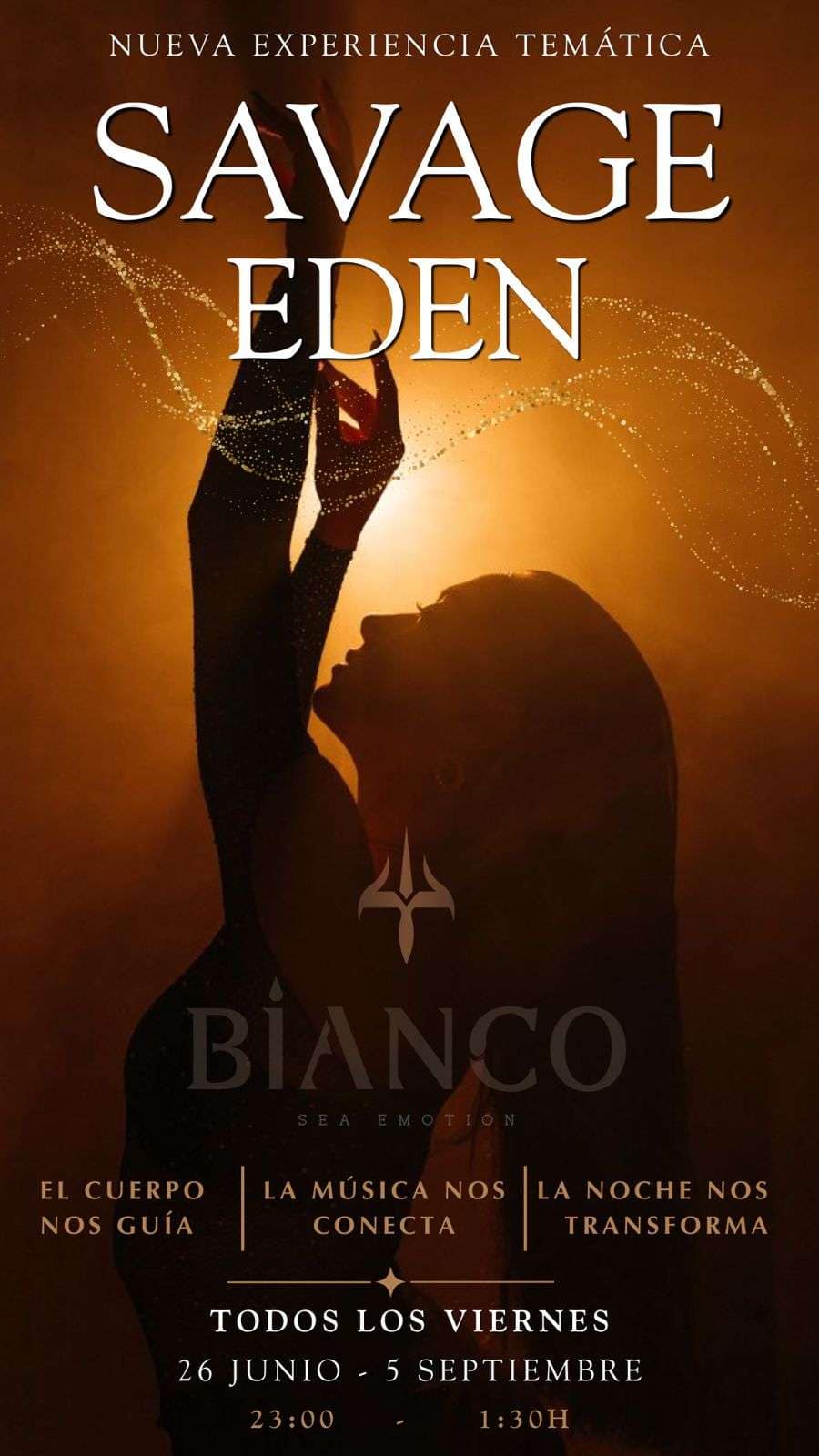 Eventos en Torrevieja frente al mar | Bianco Sea Emotion 5 Savage Eden en Bianco Sea Emotion
